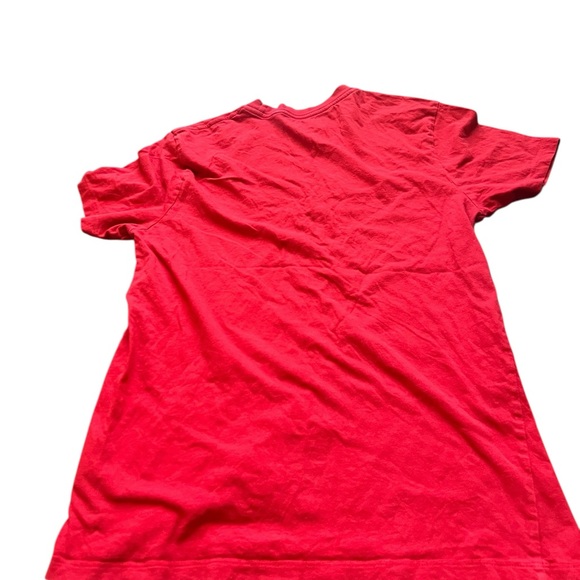 Red Guess logo cotton t-shirt size M - Picture 6 of 6